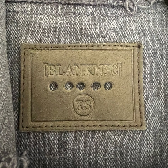 Blank NYC denim and leather jacket - Picture 2 of 3